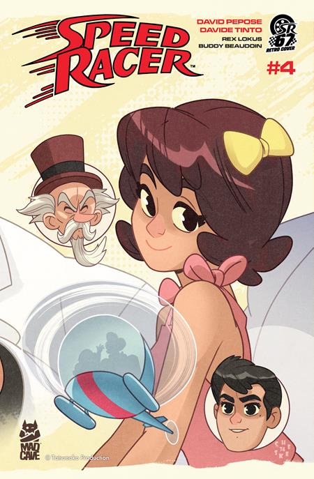 SPEED RACER (2025) #4 CVR B SEAN GALLOWAY RETRO MANGA