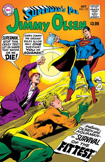 SUPERMANS PAL JIMMY OLSEN (1954) #115 FACSIMILE EDITION (2026) CVR C NEAL ADAMS FOIL VAR