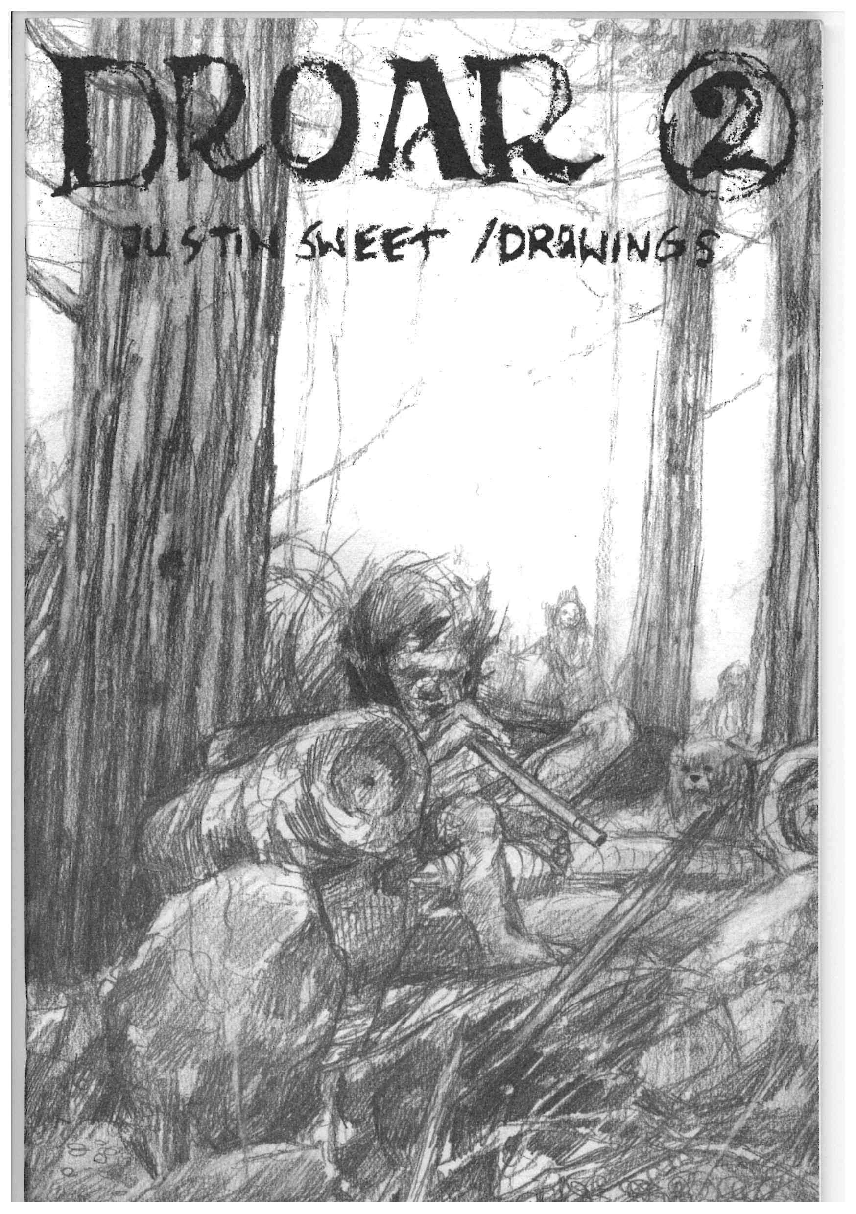 *SIGNED*JUSTIN SWEET DROAR SKETCHBOOK #2 (2008)
