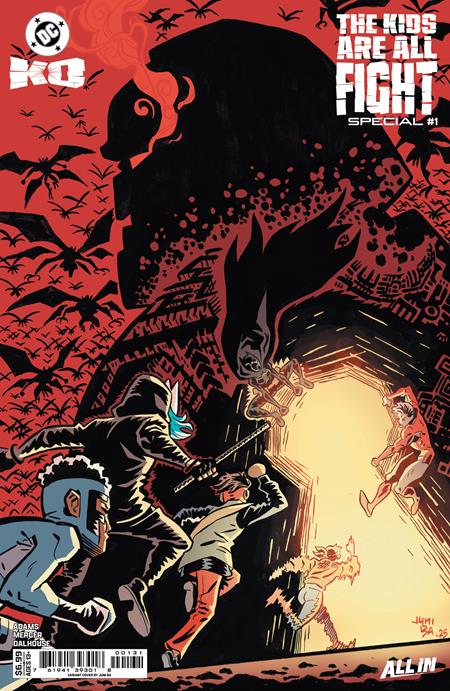DC K.O. THE KIDS ARE ALL FIGHT SPECIAL (2026) #1 (ONE SHOT) CVR E JUNI BA CARD STOCK VAR