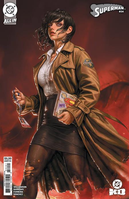 SUPERMAN (2023) #34 CVR B KYUYONG EOM CARD STOCK VAR (DC K.O.)