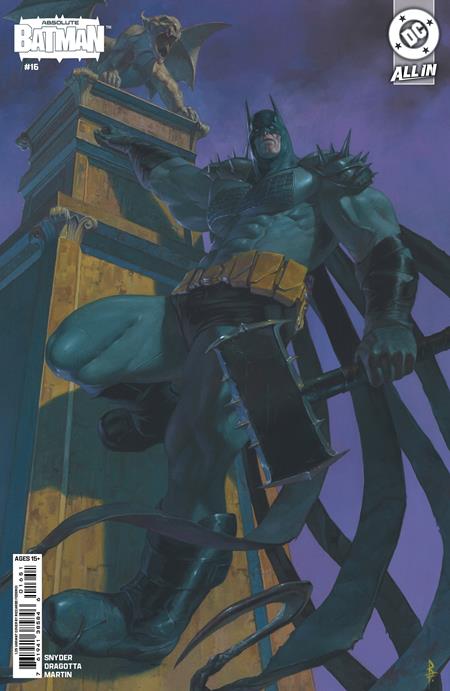 ABSOLUTE BATMAN (2024) #16 CVR E INC 1:25 RICCARDO FEDERICI CARD STOCK VAR