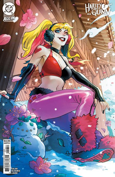 HARLEY QUINN (2021) #58 CVR E HAINING SWEATER WEATHER CARD STOCK VAR