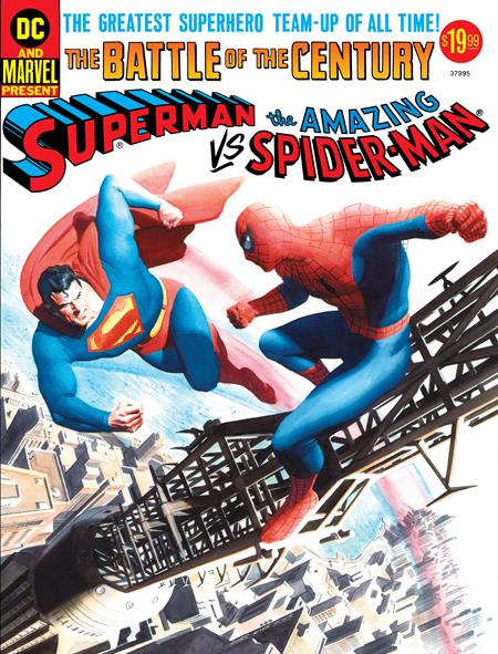 50TH ANNIVERSARY TREASURY EDITION SUPERMAN VS THE AMAZING SPIDER-MAN (1976) #1 FACSIMILE EDITION (2025) CVR B ALEX ROSS VAR