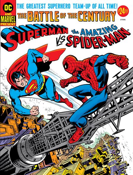 50TH ANNIVERSARY TREASURY EDITION SUPERMAN VS THE AMAZING SPIDER-MAN (1976) #1 FACSIMILE EDITION (2025) CVR C CARMINE INFANTINO ROSS ANDRU FOIL VAR