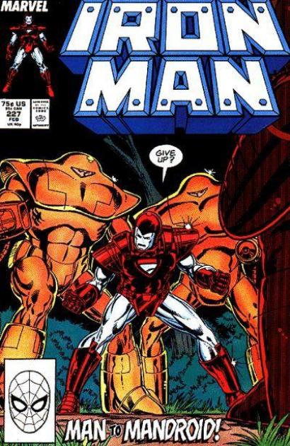 IRON MAN (1968) #227 NEWSSTAND EDITION (FN)