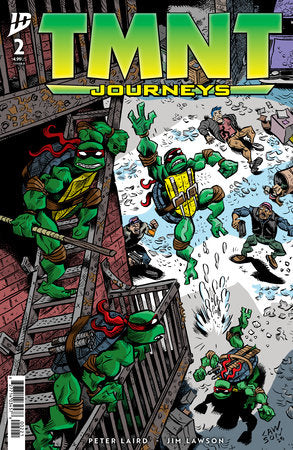TEENAGE MUTANT NINJA TURTLES JOURNEYS (2025) #2 CVR B LAWSON