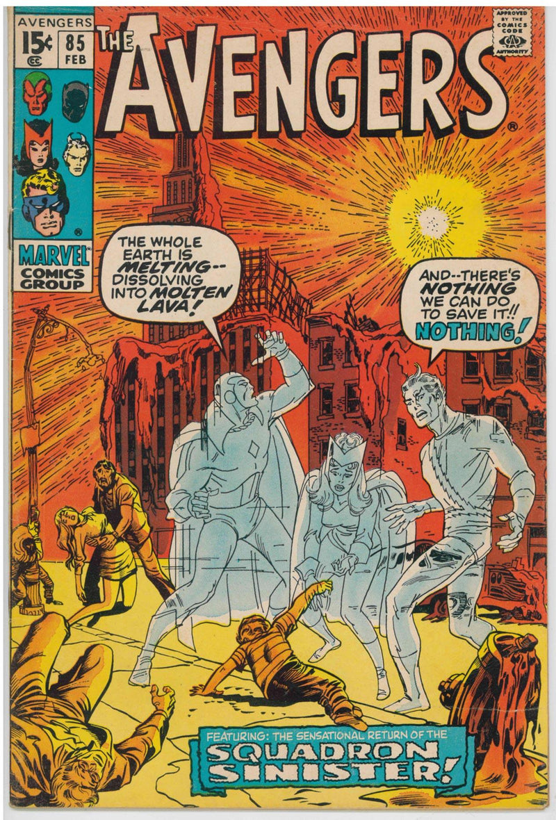 AVENGERS (1963) #85 (FN/VF) - FIRST APPEARANCE SQUADRON SUPREME