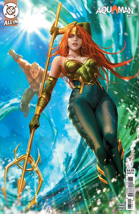 AQUAMAN (2025) #10 CVR C DERRICK CHEW CARD STOCK VAR