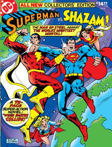 ALL NEW COLLECTORS EDITION #58 SUPERMAN VS SHAZAM (1978) FACSIMILE EDITION (2025) CVR RICH BUCKLER & DICK GIORDANO FOIL VAR