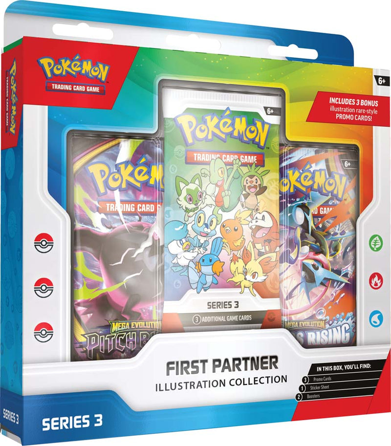 POKEMON TCG: FIRST PARTNER ILLUSTRATION COLLECTION SERIES 3 BOX