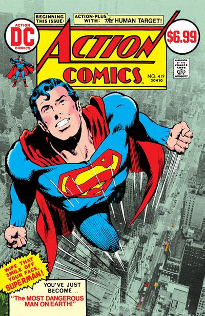 ACTION COMICS (1938) #419 FACSIMILE EDITION (2026) CVR B NEAL ADAMS FOIL VAR