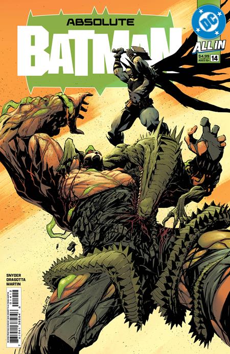 ABSOLUTE BATMAN (2024) #14 SECOND PRINTING CVR A NICK DRAGOTTA VAR