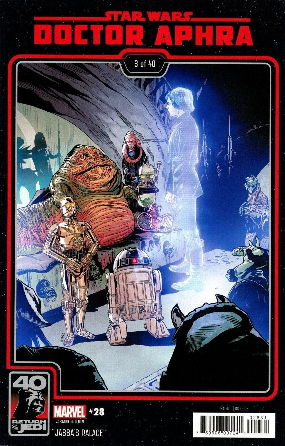 STAR WARS DOCTOR APHRA VOL 2 (2020) #28 RETURN JEDI 40TH ANNIV VAR