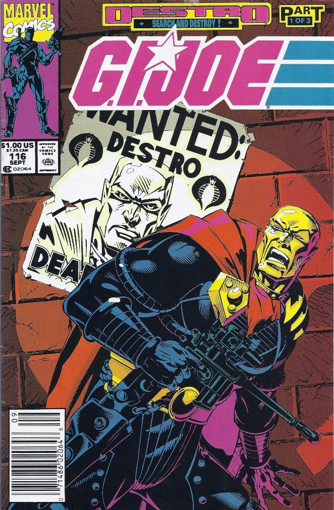 GI JOE A REAL AMERICAN HERO (1982) #116 (VF)