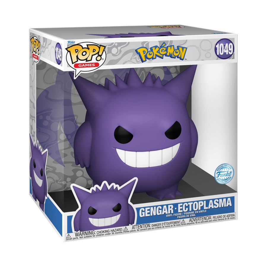 POP GAMES POKEMON GENGAR 10 INCH US EXCLUSIVE VINYL FIG