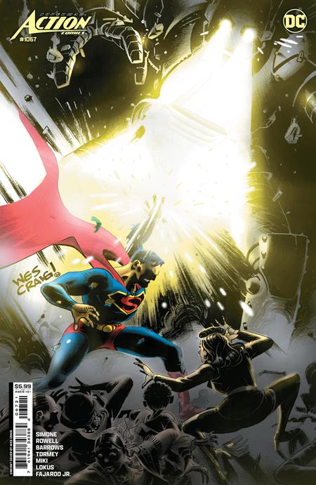 ACTION COMICS VOL 2 (2011) #1067 CVR B WES CRAIG CARD STOCK VAR