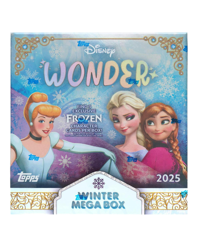 2025 TOPPS DISNEY WONDER WINTER MEGA BOX