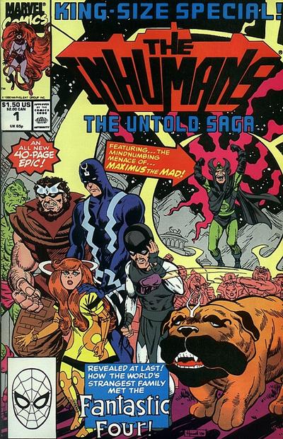 INHUMANS SPECIAL (1990) #1 (ONE SHOT)