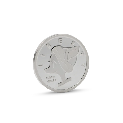DISNEY - DUCKTALES LUCKY DIME - SCROOGE McDUCK 3gm SILVER COIN