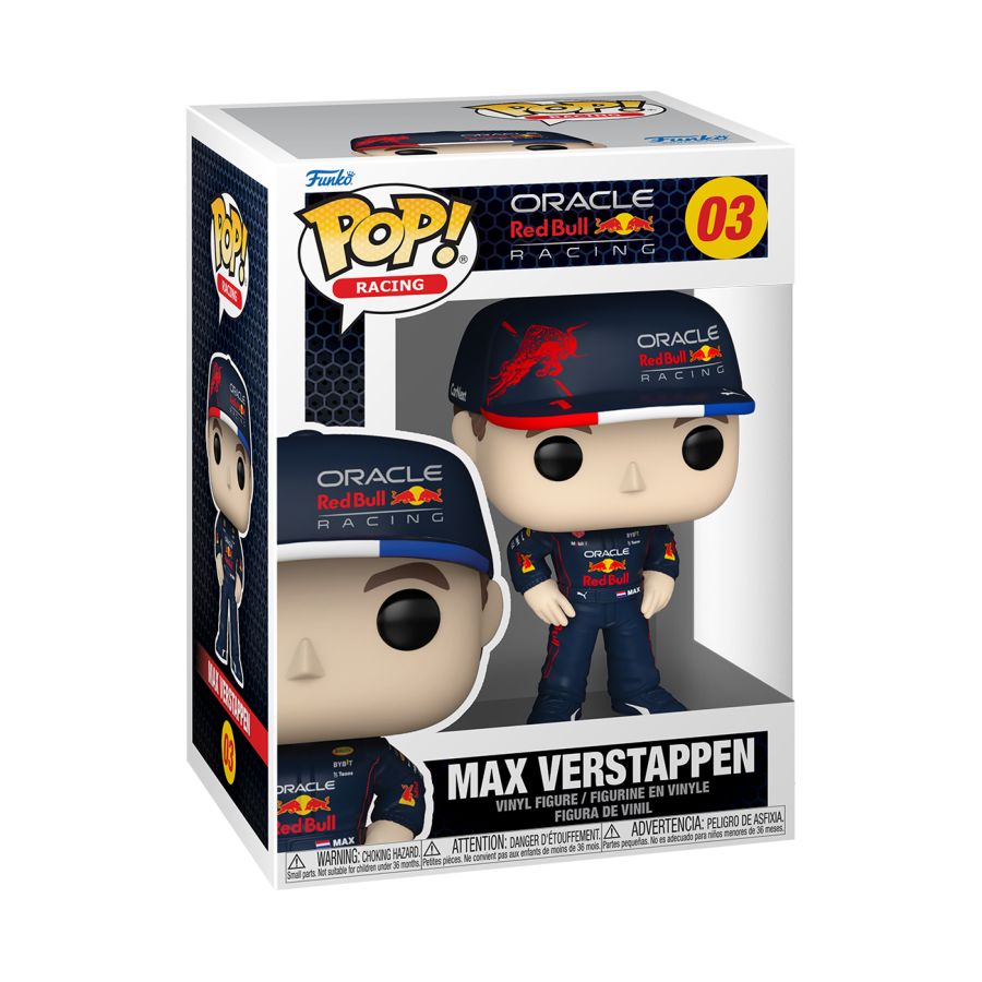POP FORMULA 1 MAX VERSTAPPEN VINYL FIG