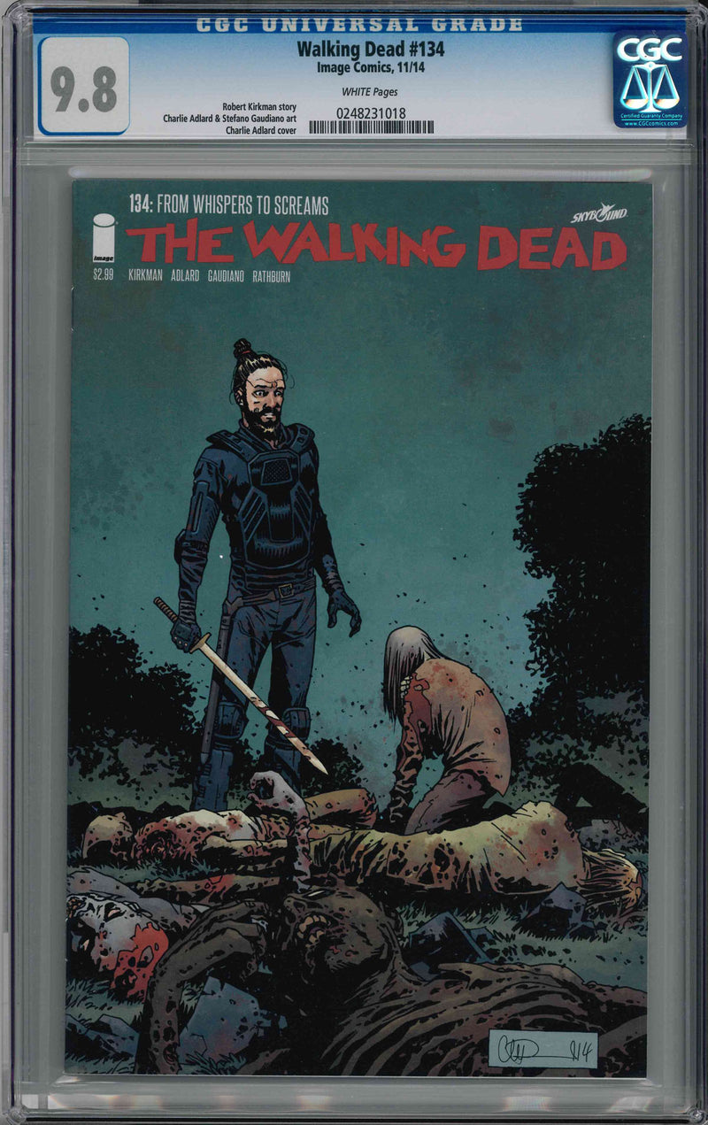 CGC WALKING DEAD (2003) #134 (9.8)