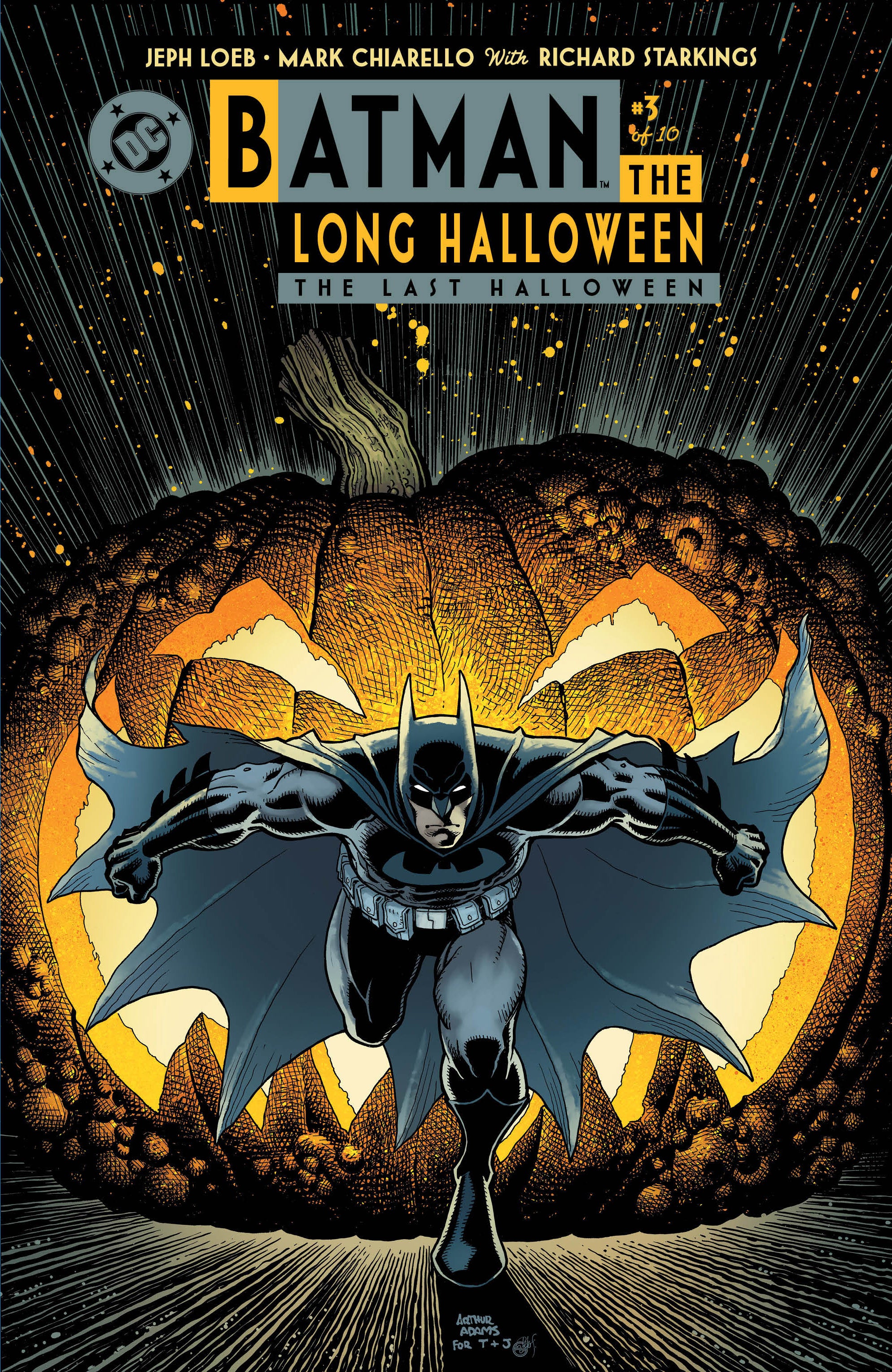 BATMAN THE LONG HALLOWEEN THE LAST HALLOWEEN (2024) #3 CVR C ARTHUR ADAMS VAR