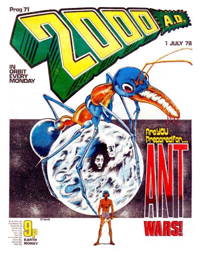 2000 AD (1977) #71 - BURGER WARS BANNED ISSUE