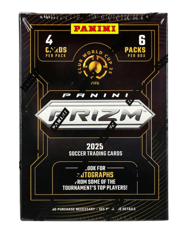 2025 PANINI PRIZM FIFA CLUB WORLD CUP SOCCER BLASTER BOX