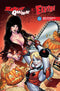 HARLEY QUINN X ELVIRA (2025) #1 CVR Z INC 1:10 CHAD HARDIN FOIL FOC BONUS VAR
