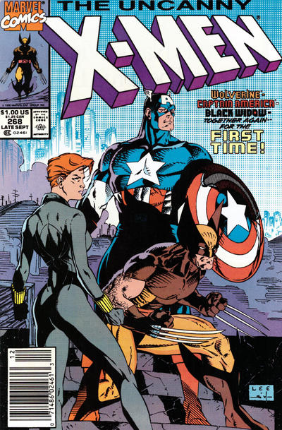UNCANNY X-MEN (1963) #268 NEWSSTAND EDITION (FN/VF)