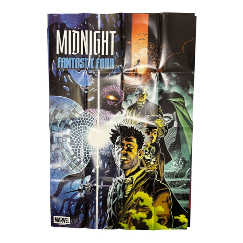 MIDNIGHT FANTASTIC FOUR FOLDED PROMO POSTER
