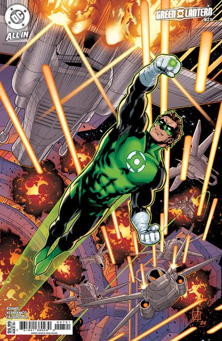 GREEN LANTERN (2023) #27 CVR C SEAN IZAAKSE CARD STOCK VAR (STARBREAKER SUPREMACY)