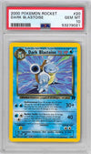 2000 POKEMON ROCKET DARK BLASTOISE #20 PSA 10