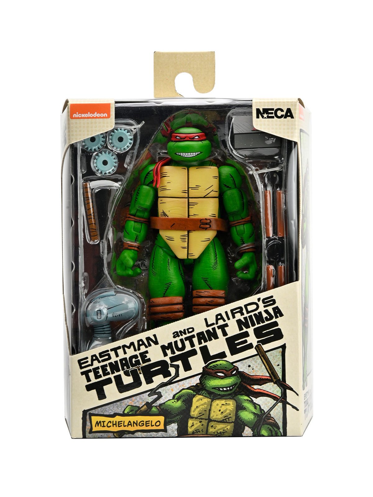 TMNT MIRAGE COMICS MICHELANGELO 7IN AF