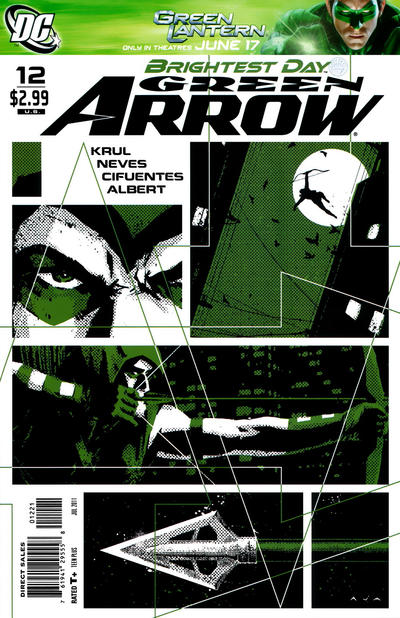GREEN ARROW (2010) #12 10 COPY INCV DAVID AJA VAR ED (BRIGHTEST DAY) (FN/VF)