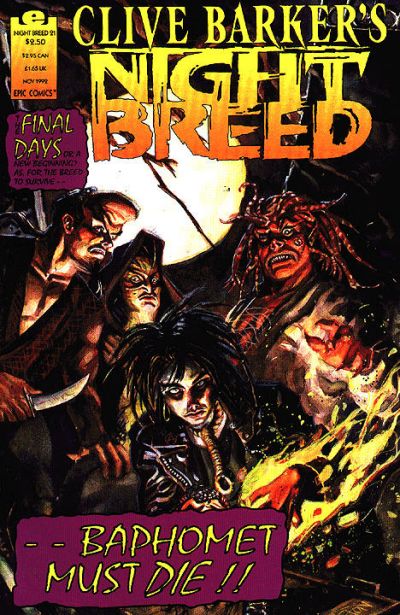 CLIVE BARKERS NIGHT BREED (1990) #21 (VF)