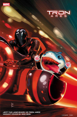 JEFF THE LAND SHARK (2025) #5 ROD REIS TRON ARES VAR
