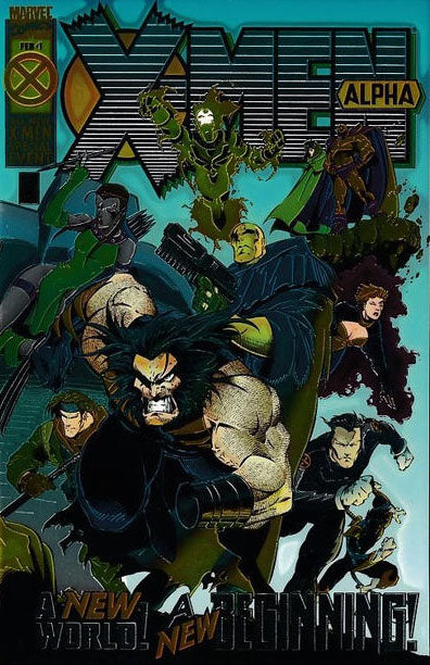 X-MEN ALPHA (1995) #1 (ONE SHOT) - FIRST APPEARANCE X-MAN, FIRST APPEARANCE DARK BEAST