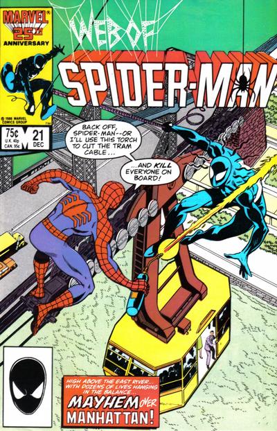 WEB OF SPIDER-MAN (1985) #21