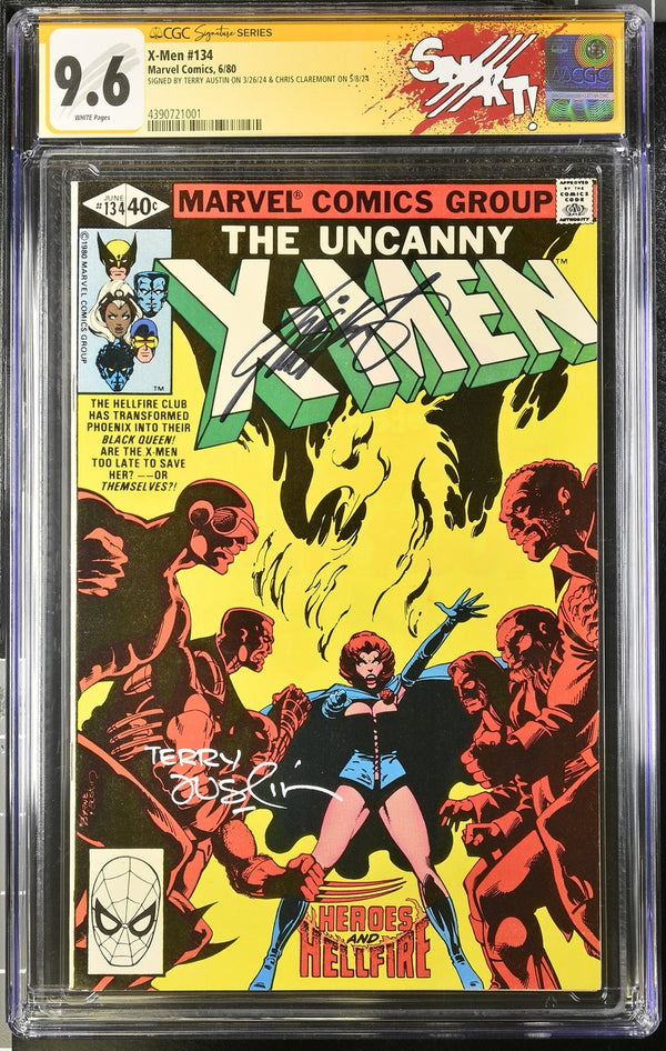 CGC UNCANNY X-MEN #134 (9.6) SIGNATURE SERIES - SIGNED BY CHRIS CLAREMONT & TERRY AUSTIN