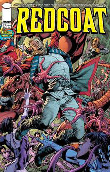 REDCOAT (2024) #17 CVR D BRYAN HITCH & BRAD ANDERSON INVINCIBLE TEAM UP WRAPAROUND VAR
