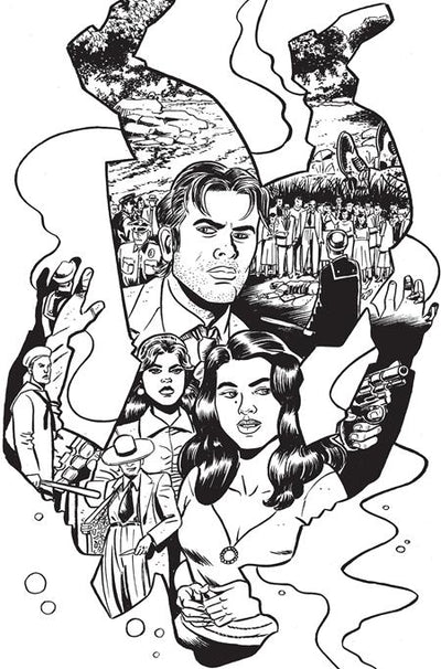 DEATH TO PACHUCO (2025) #1 CVR E INC 1:10 DAVID LAPHAM B&W VAR