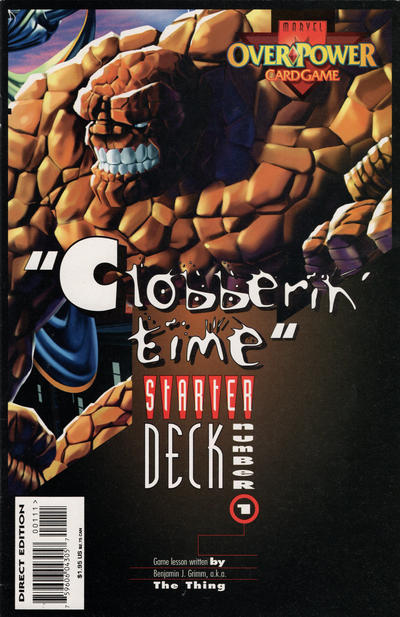 MARVEL OVERPOWER GUIDE CLOBBERIN TIME (1995) #1