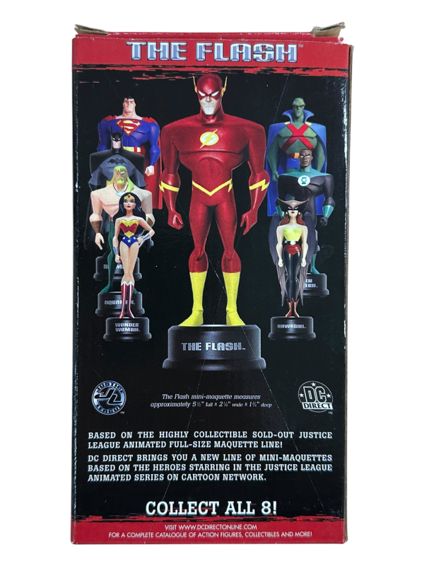 2003 DC JLA FLASH MINI MAQUETTE STATUE