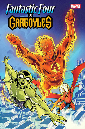 FANTASTIC FOUR GARGOYLES (2025) #1 (ONE SHOT) LUCIANO VECCHIO FOIL VAR