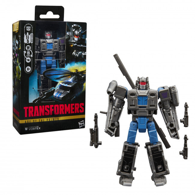 TRANSFORMERS AGE OF THE PRIMES DELUXE CLASS COMBATICON VORTEX AF