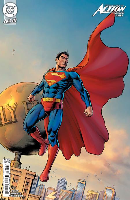 ACTION COMICS (2016) #1084 CVR C NICOLA SCOTT CARD STOCK VAR