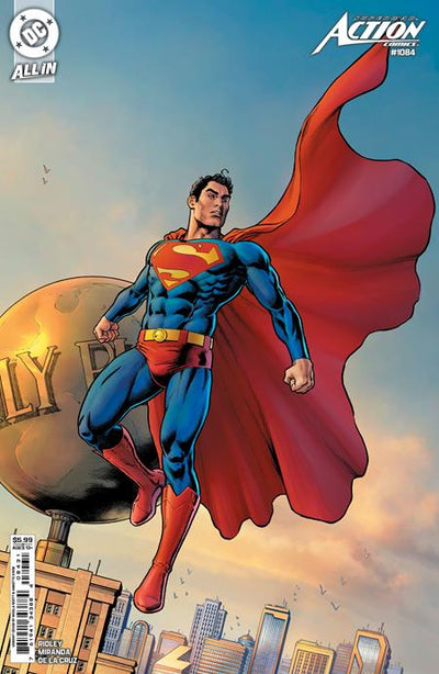 ACTION COMICS (2016) #1084 CVR C NICOLA SCOTT CARD STOCK VAR