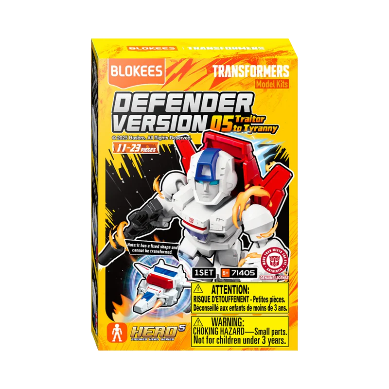 BLOKEES TRANSFORMERS DEFENDER VERSION 5 MINI MODEL (BLIND BOX)